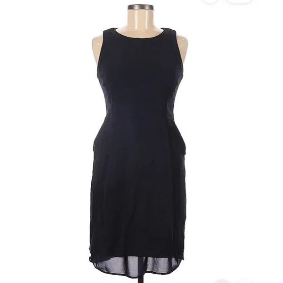 dkny blue and white dress Work Dress AMY, Midi Formal Dress in Blue